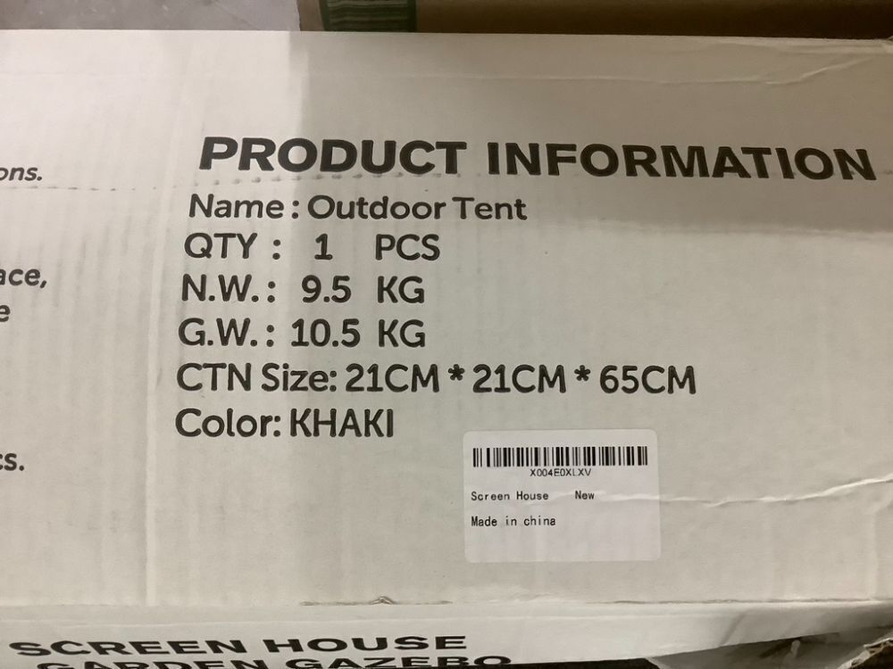 Screen House Garden Gazebo - Image 5 - Lot 535