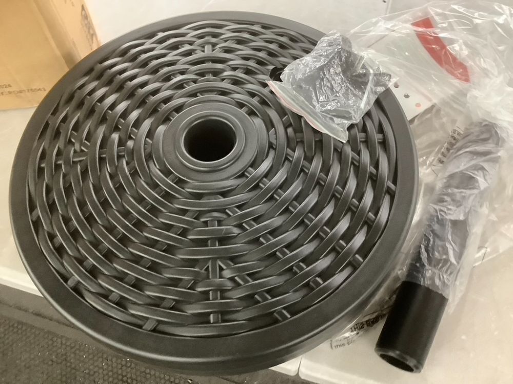 Plastic Patio Umbrella Base Pole Holder Accessory w/ Adjustable Knob - Image 3 - Lot 354