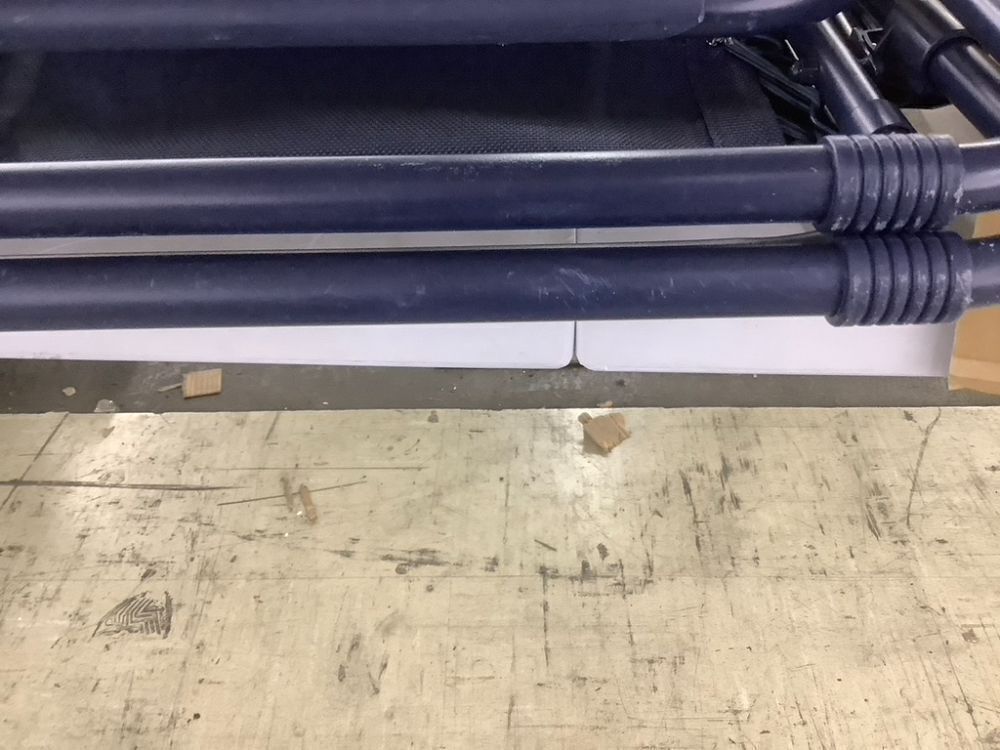 Folding Zero Gravity Recliner Patio Lounge Chair w/ Canopy, Side Tray - Image 5 - Lot 352