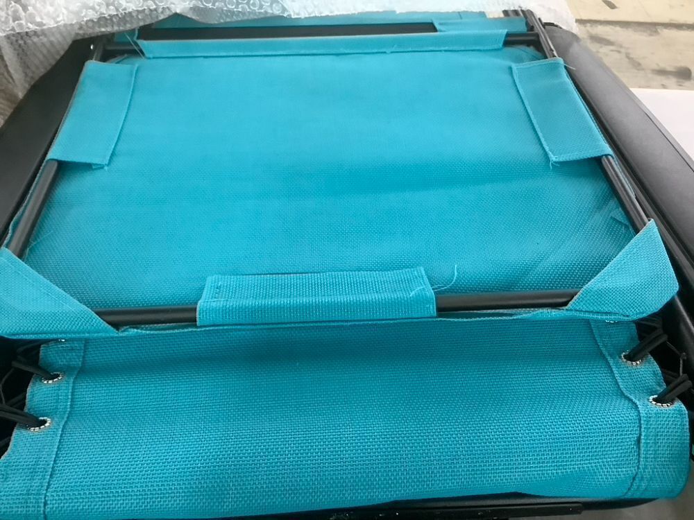 Folding Zero Gravity Recliner Patio Lounge Chair w/ Canopy, Side Tray - Image 2 - Lot 435