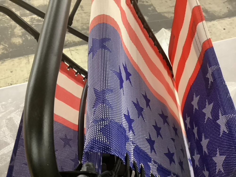 Folding Zero Gravity Recliner Patio Lounge Chair w/ Canopy, Side Tray - Image 4 - Lot 536