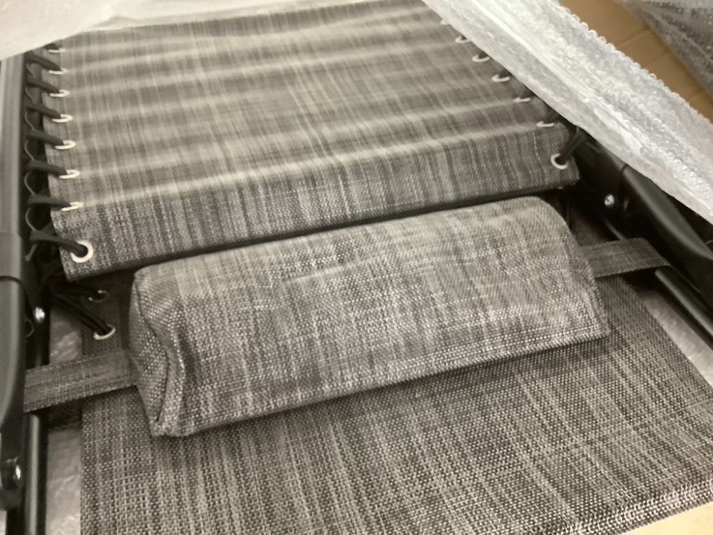 Set of 2 Adjustable Zero Gravity Patio Chair Recliners w/ Cup Holders - Image 5 - Lot 636