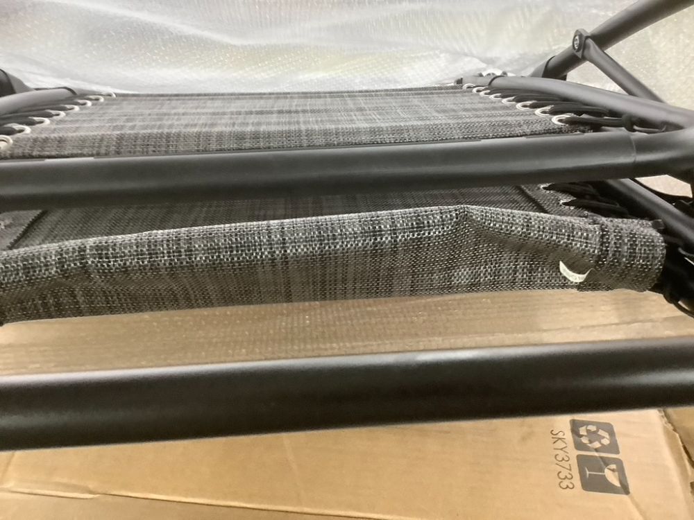 Set of 2 Adjustable Zero Gravity Patio Chair Recliners w/ Cup Holders - Image 4 - Lot 640