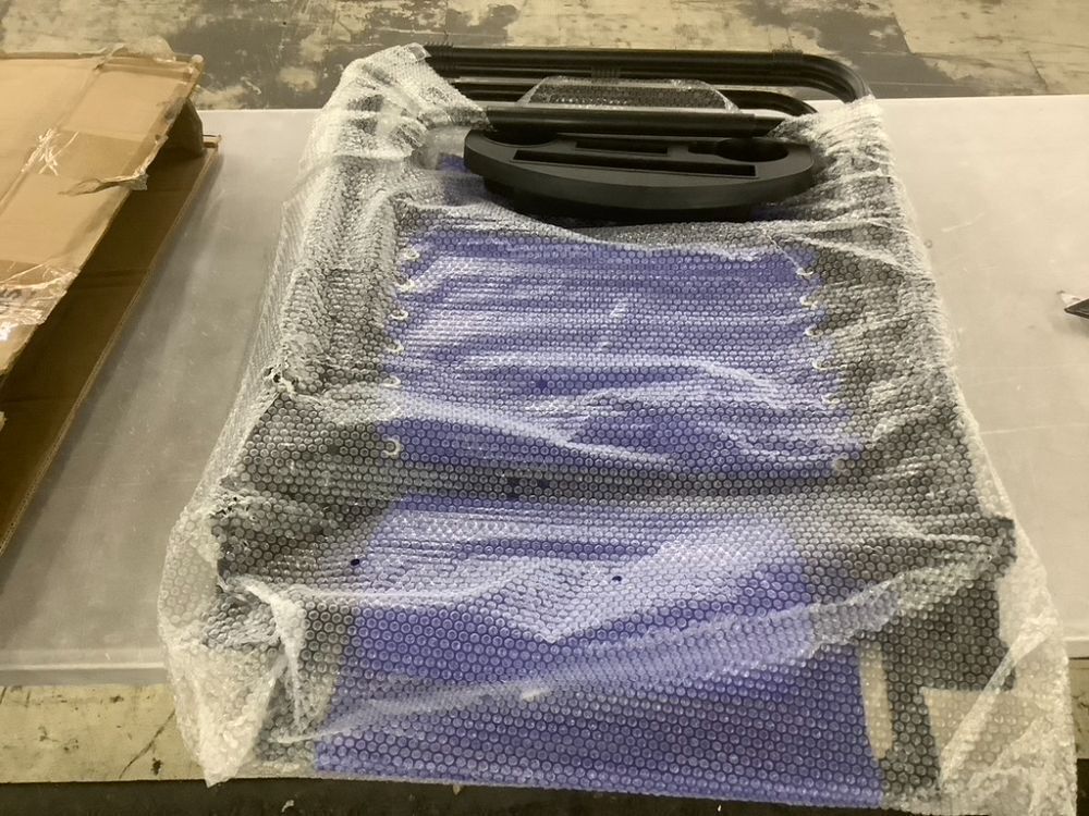 Folding Zero Gravity Recliner Patio Lounge Chair w/ Canopy, Side Tray - Image 2 - Lot 734