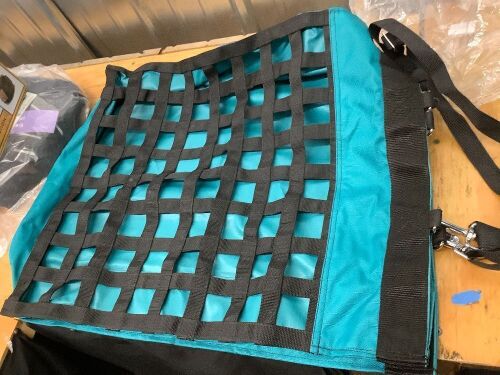 Slow Feed Hay Bag, Teal - Lot 9072