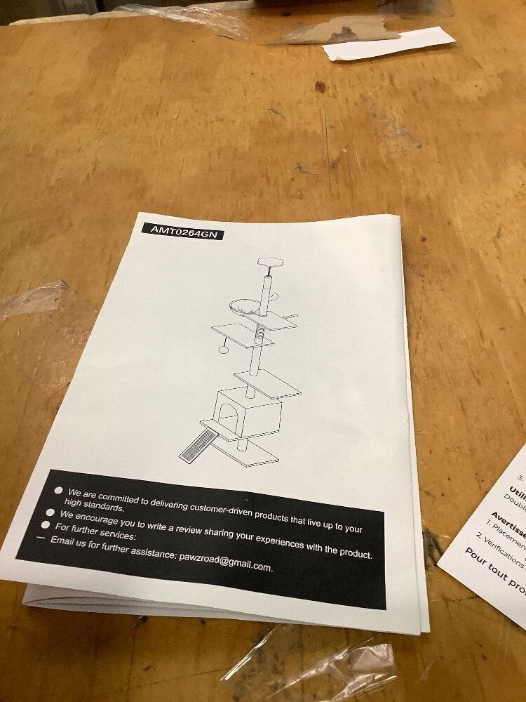 PETEPELA Floor to Ceiling Cat Tree, Cat Tower 5 Tiers Tall (83-108 Inches) Adjustable Height, Cat Climbing Tree Featuring with Condo, Scratching Post and Perches for Indoor Cats, Green - Image 3 - Lot 9074