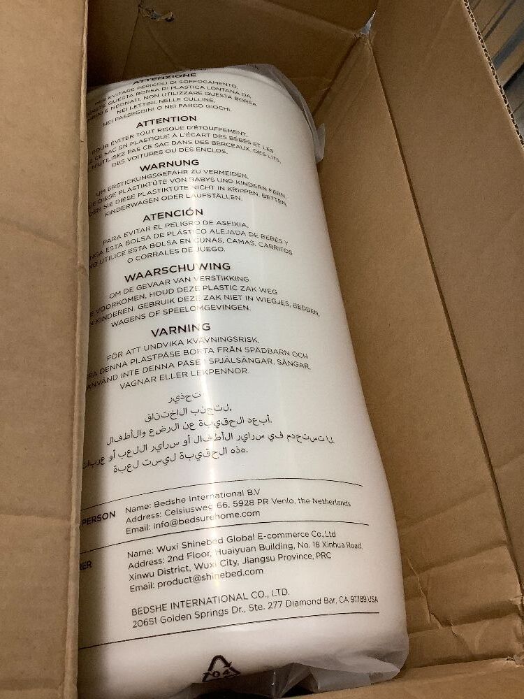 Bedsure XXL Dog Bed for Crate - Extra Large Orthopedic Pet Beds with Removable Machine Washable Cover, NOT Waterproof Egg Crate Foam Puppy Pad, Suitable for Pet Up to 100 lbs, 47"x29" - Image 2 - Lot 9079
