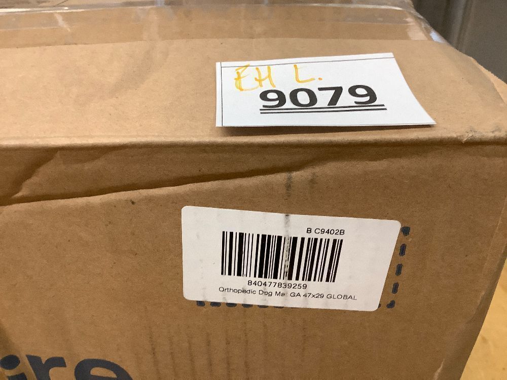 Bedsure XXL Dog Bed for Crate - Extra Large Orthopedic Pet Beds with Removable Machine Washable Cover, NOT Waterproof Egg Crate Foam Puppy Pad, Suitable for Pet Up to 100 lbs, 47"x29" - Image 4 - Lot 9079
