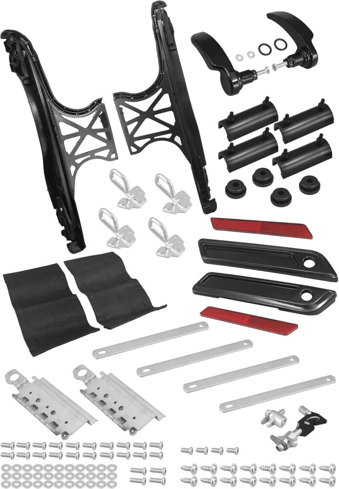 NOVALLA Hard Saddlebag ACCESSORIES Hardware Latch Kit - Image 1 - Lot 9127