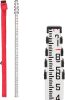 Grade Stick, 16-Foot Aluminum Grade Rod - 10ths, 5 Sections Telescopic Leveling Rod with Bubble Level -Leveling Rod for construction, surveying, and Leveling applications (16FOOT 10TH) - Thumbnail 1