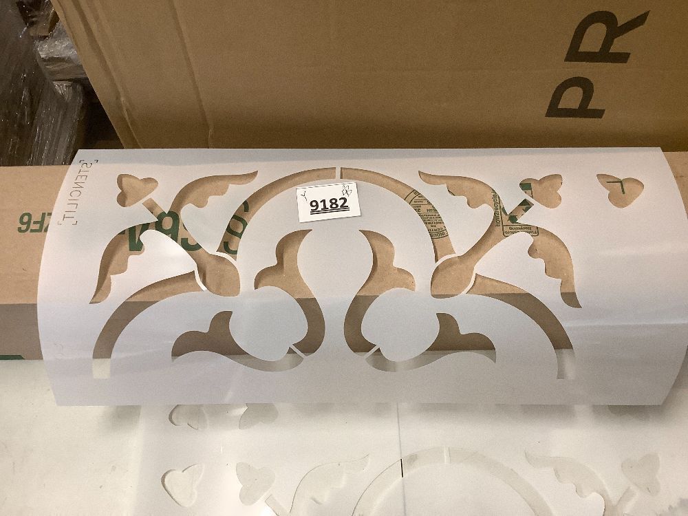 STENCILIT Scandinavian Large Floor Stencils - Tile Stencil, Stencils for Painting Floors, Concrete Stencils for Patio, Modern Tile Decor - Image 3 - Lot 9182