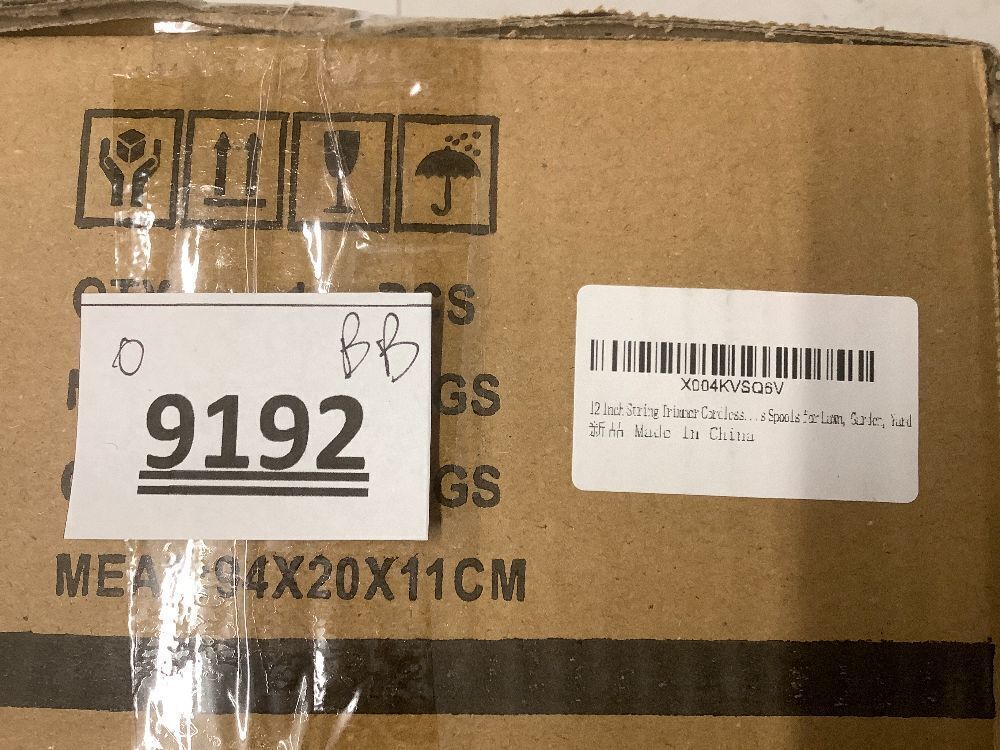 12 Inch String Trimmer Cordless, 21V Electric Weed Wacker with 2.0Ah Battery Powered, Auto Line Feed, 2 in 1 Trimmer and Lawn Edger with Bonus Spools, Gloves and Safety Glasses - Image 5 - Lot 9192