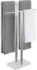 KES Standing Towel Racks for Bathroom 2-Tier, Floor Towel Rack Stand with Heavy Marble Base, Upgrade Steady Freestanding Design, Pro-Grade 18/8 Stainless Steel Brushed Finish - Thumbnail 1