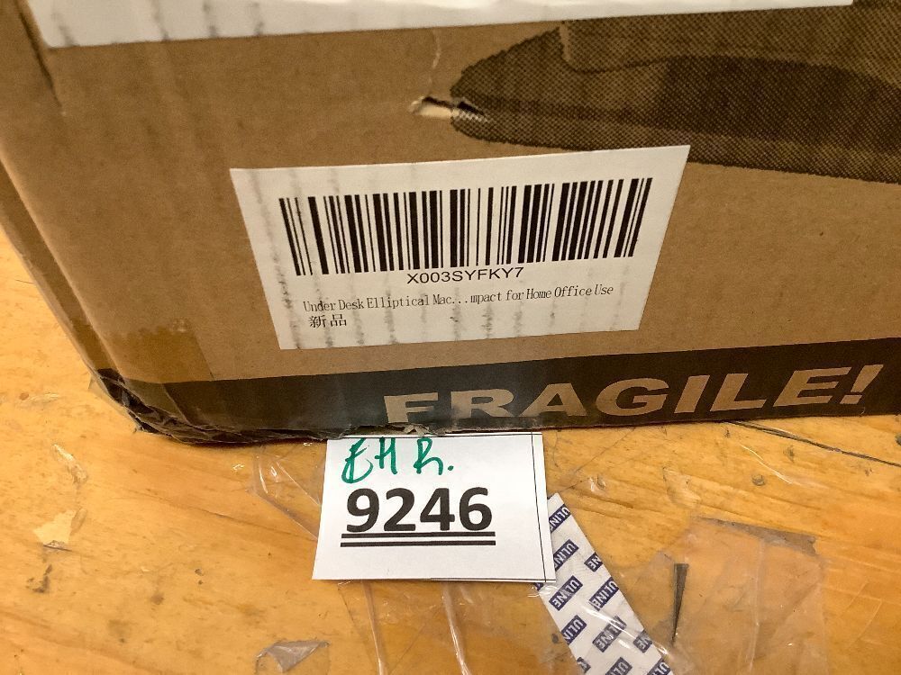 Under Desk Elliptical Machine, Ellipse Leg Exerciser as Seen on Tv for Seniors Fully Assembled, Quiet & Portable Electric Seated Pedal Exerciser with Remote Control & 12 Adjustable Speeds - Image 5 - Lot 9246