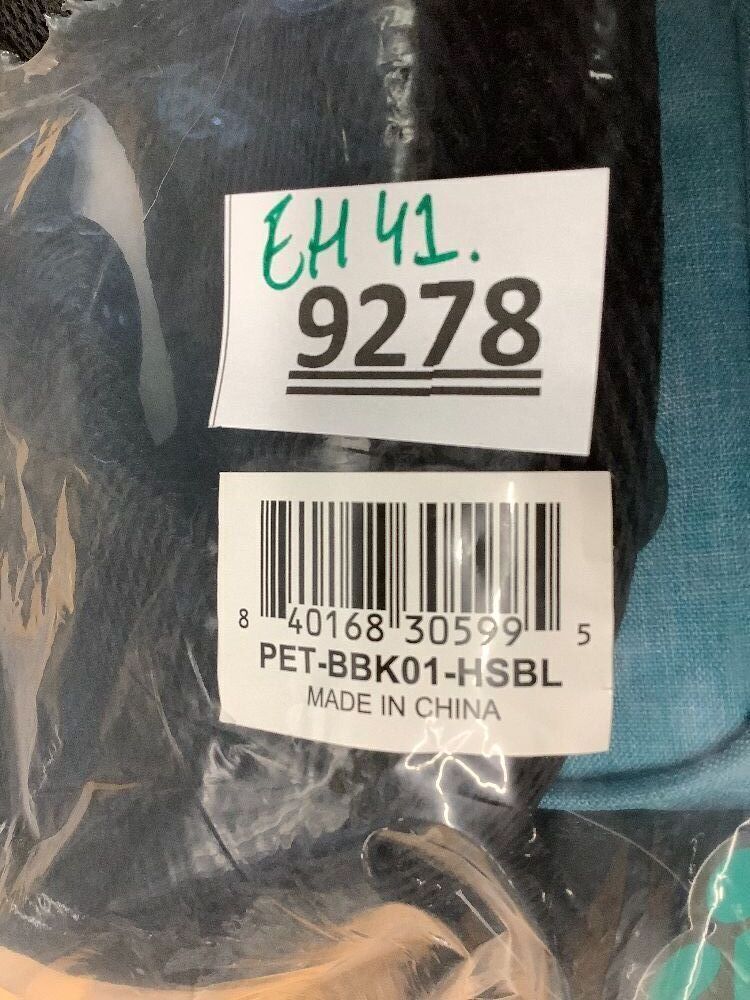 PetAmi Dog Bike Basket, Soft-Sided Ventilated Dog Bike Carrier Backpack, Pet Bicycle Basket for Bike Handlebar, Small Medium Puppy Cat Kitten Car Booster Seat with Safety Strap, Max 18 lbs, Blue - Image 4 - Lot 9278