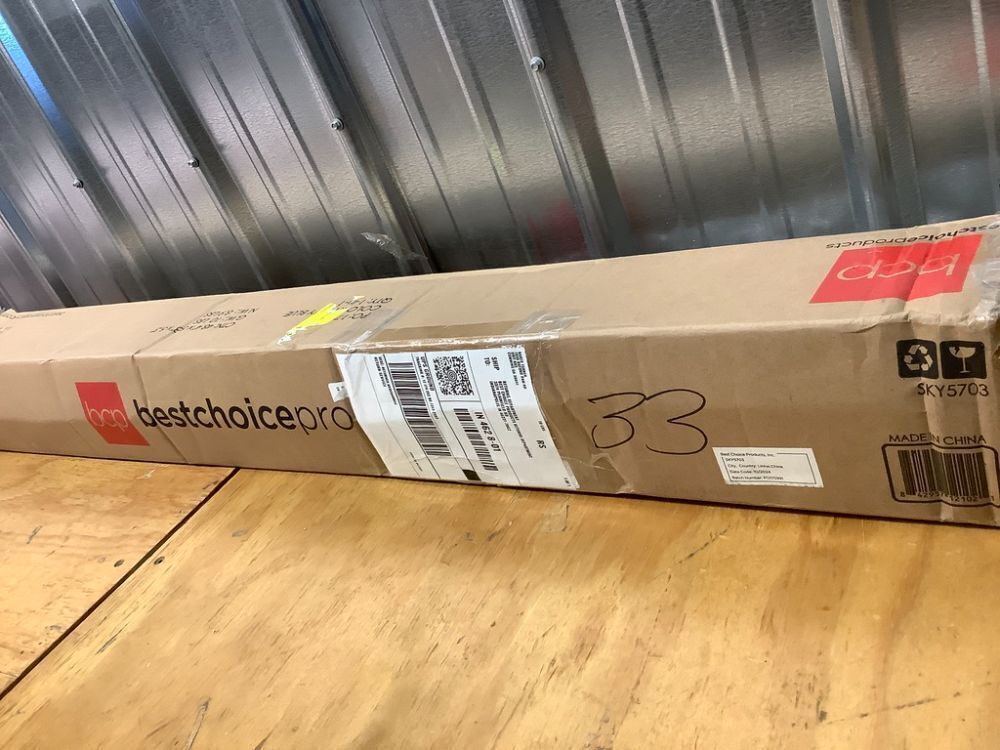 Outdoor Market Patio Umbrella w/ Push Button Tilt, Crank Lift - 7.5ft - Image 2 - Lot 9380