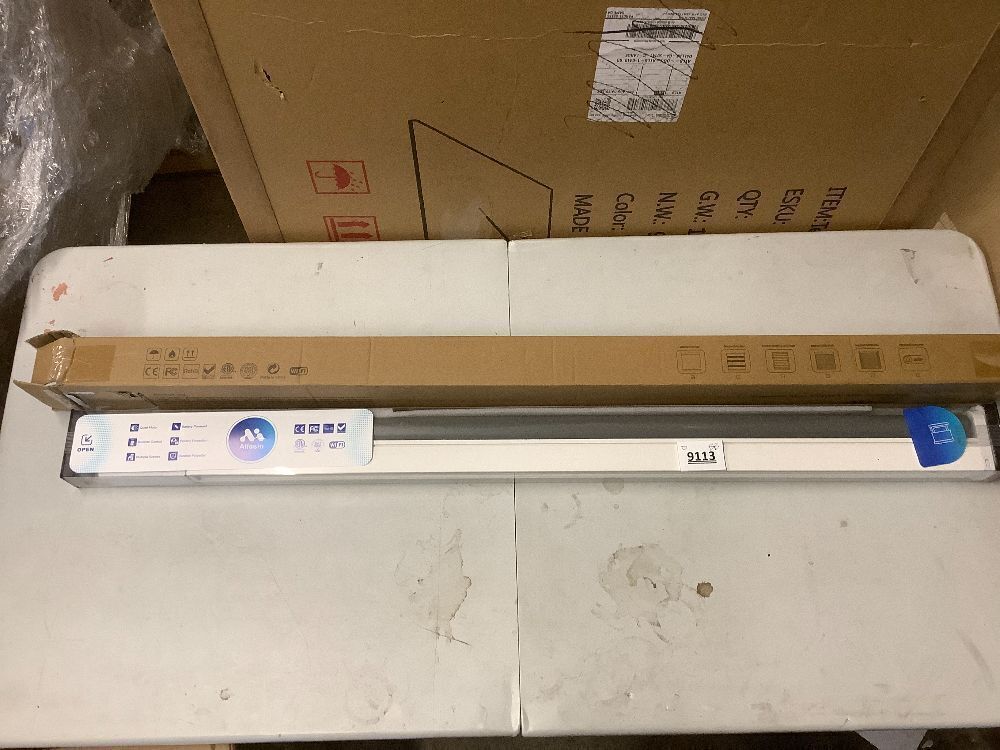Allesin Motorized Roller Blinds with Remote Control for Windows, Blackout Smart Roller Shade, Battery Powered Electric Smart Blind - Image 5 - Lot 9113