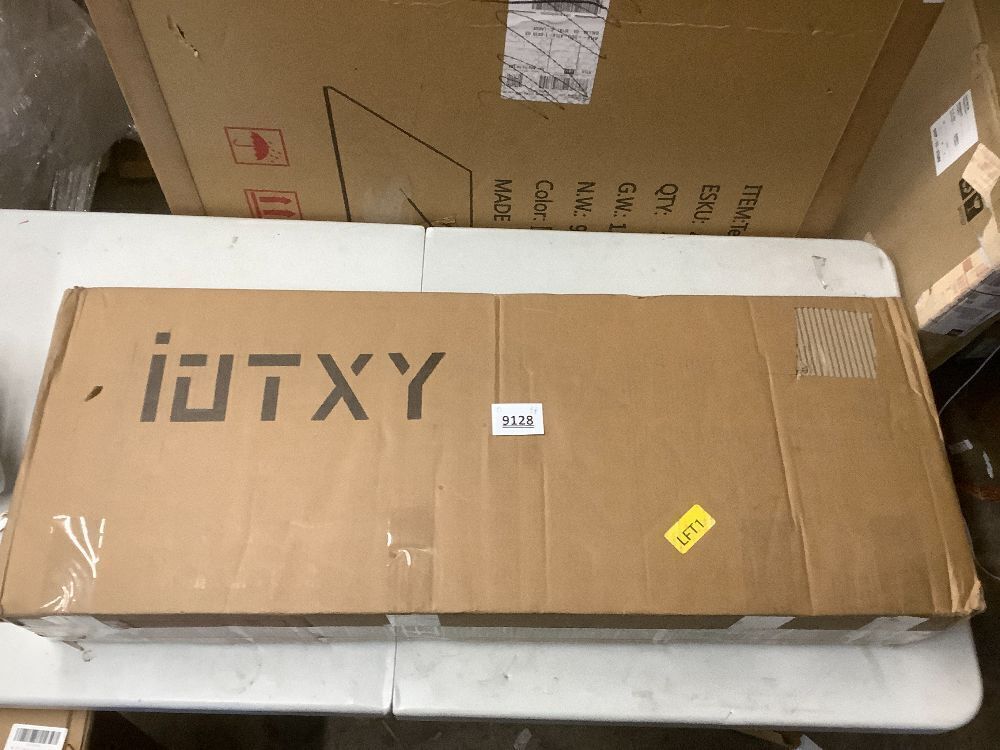 IOTXY Wooden Open Shelf Bookcase - 3-Tier Floor Standing Display Cabinet Rack with Legs, 5 Cubes Bookshelf, Pear Yellow - Image 4 - Lot 9128