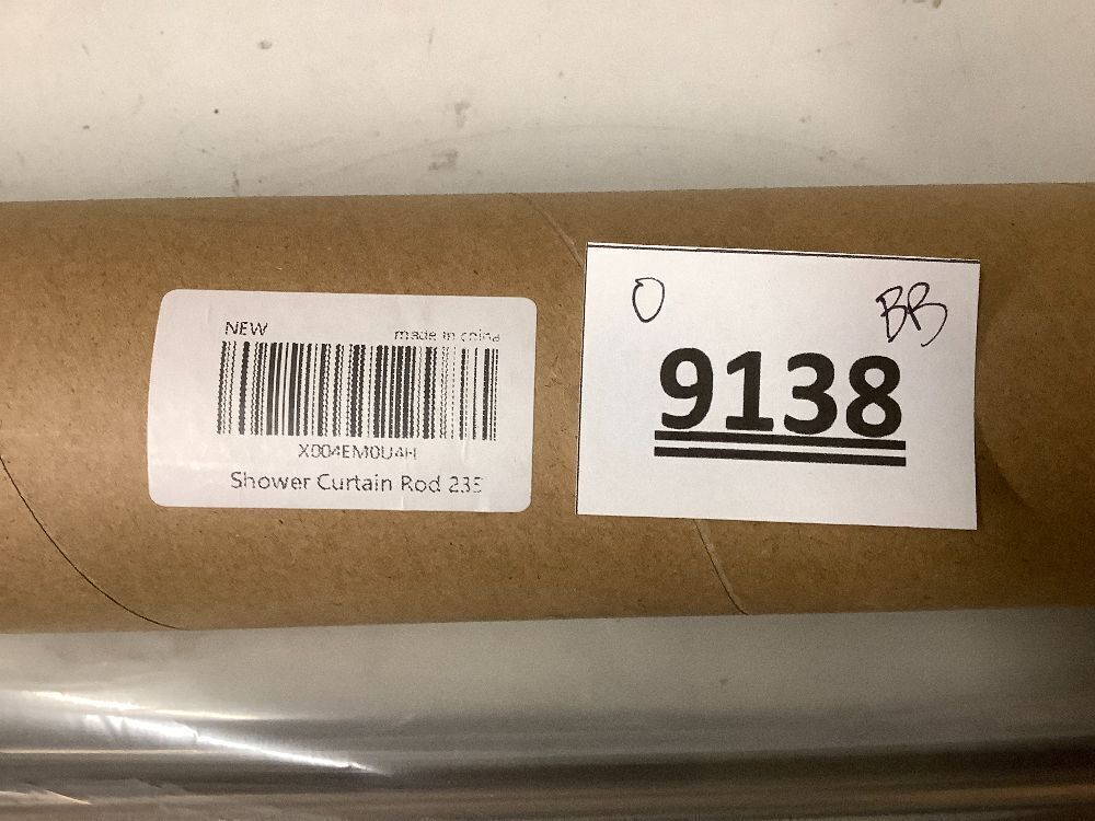 Ausemku Shower Curtain Rod - 32-92 Inch Rustproof Tension Rod, Non-Slip Spring Design, No Drilling Adjustable Curtain Rod for Bathroom, Kitchen, and Closet（Silver） - Image 3 - Lot 9138