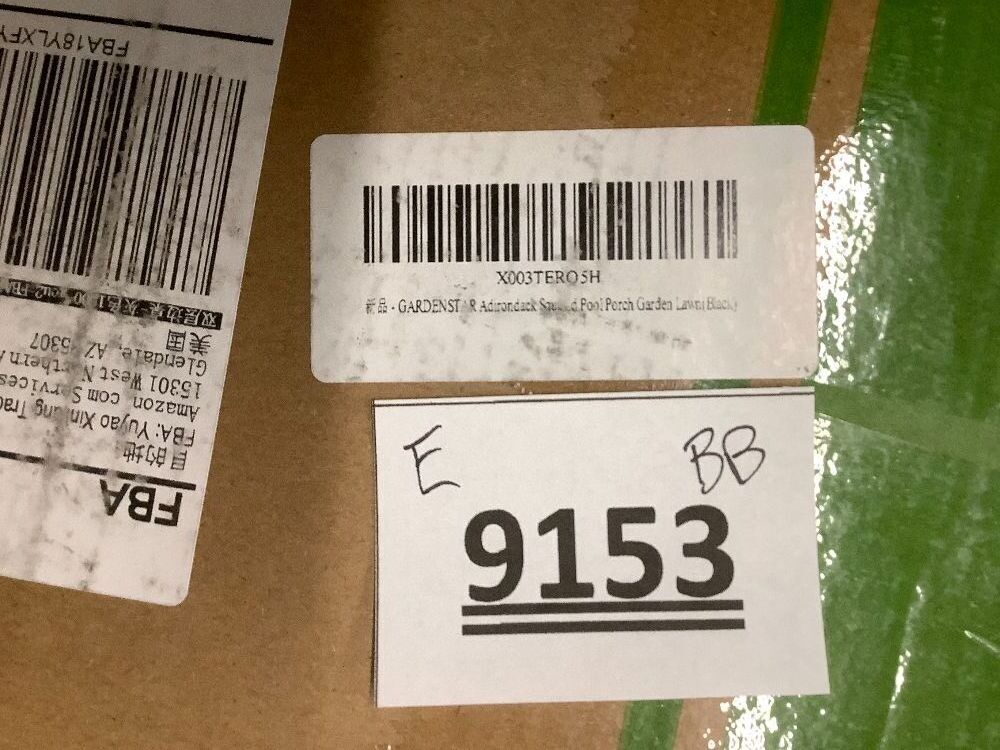 Adirondack Square Outdoor Side Table,2-Tier Storage Patio Side Table, HDPE End Tables for Backyard Pool Porch Garden Lawn(Grey) - Image 5 - Lot 9153