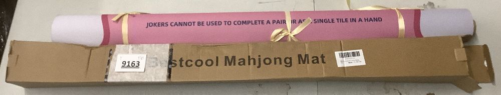 bestcool 2025 Neoprene Mahjong Mat with Rules for Table, Odorless, Free of PAHs, No Creases American Mahjong Mat with Instructions, Anti-Slip, Noise Reduction Mahjong Gift - Image 2 - Lot 9163