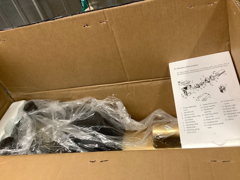 SP Series Water Pump with Durable Plastic Large Debris Basket Reduced Cleaning Frequency Filter - Image 2 - Lot 9282