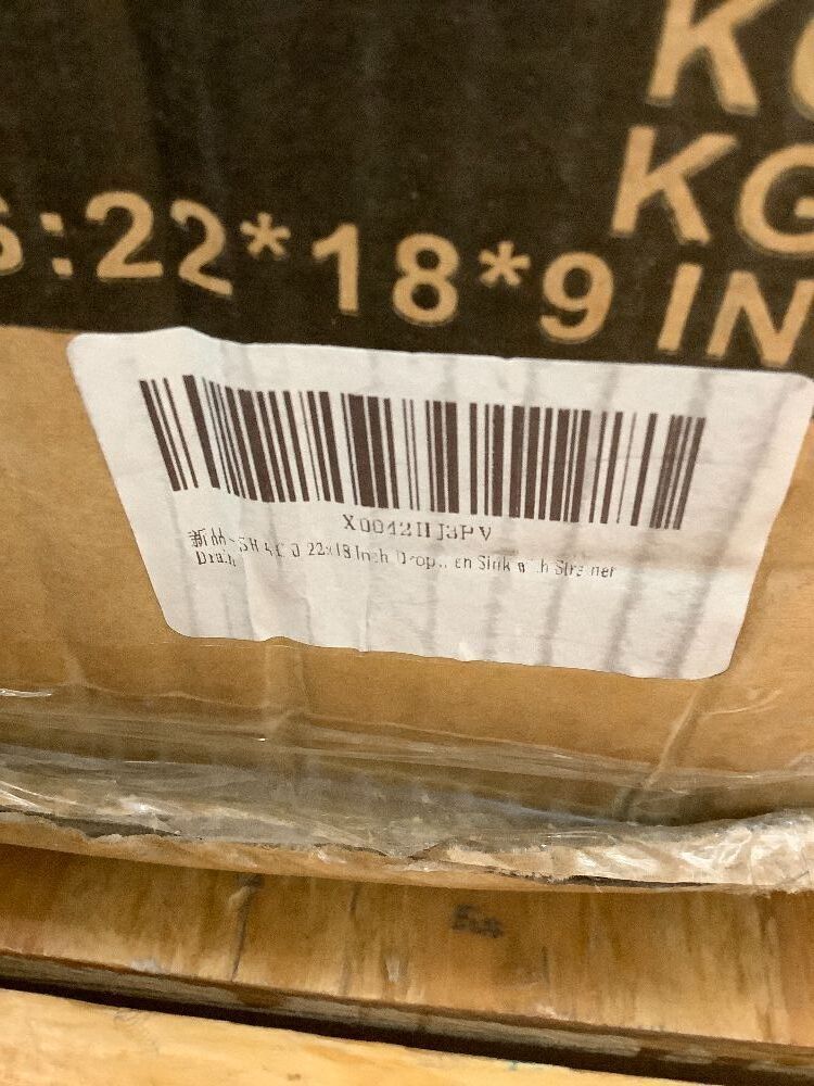 SHACO 22x18 Inch Drop In Black Bar Sink, 22 Inch Gunmetal Black Outdoor RV Laundry Utility Sink, Stainless Steel 16 Gauge Single Bowl Prep Small Kitchen Sink with Strainer Drain - Image 4 - Lot 9292