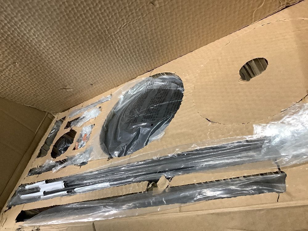 Amico Ceiling Fans without Lights, 72 inch Industrial Indoor/Outdoor Ceiling Fan with Remote Control, Reversible, 6 Blades, Noiseless, Black Ceiling Fan for Patio, Porch, Garage, shop, Farmhouse - Image 2 - Lot 9266