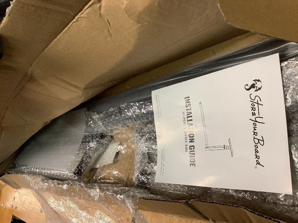 Faber Overhead Garage Shelving | Holds 700 lbs - Image 2 - Lot 9220