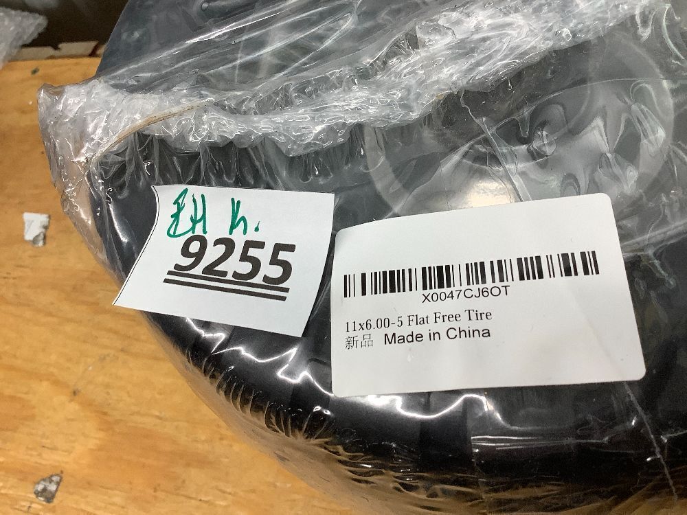 11x6.00-5 Flat Free Tire,2 Pack Tires for Zero Turn Mower - Image 3 - Lot 9255