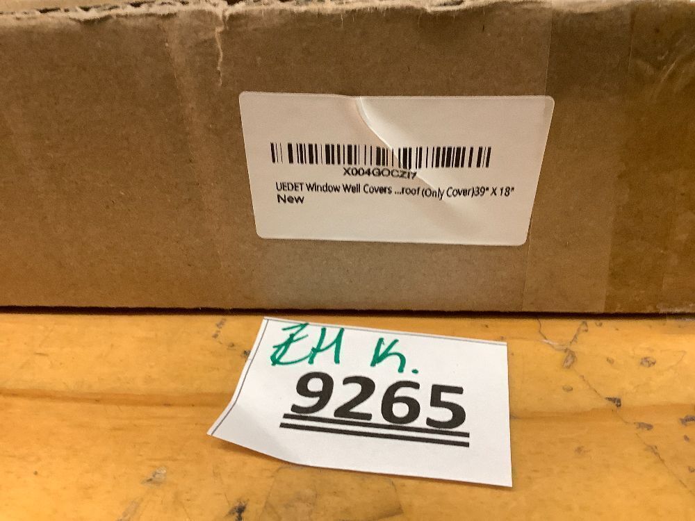 Window Well Covers Outside, Heavy-Duty Polycarbonate Basement Window Well Covers, All-Weather Against Debris, UV Resistant, Tear-Resistant, Waterproof, Windproof (Only Cover)39" X 18" - Image 4 - Lot 9265