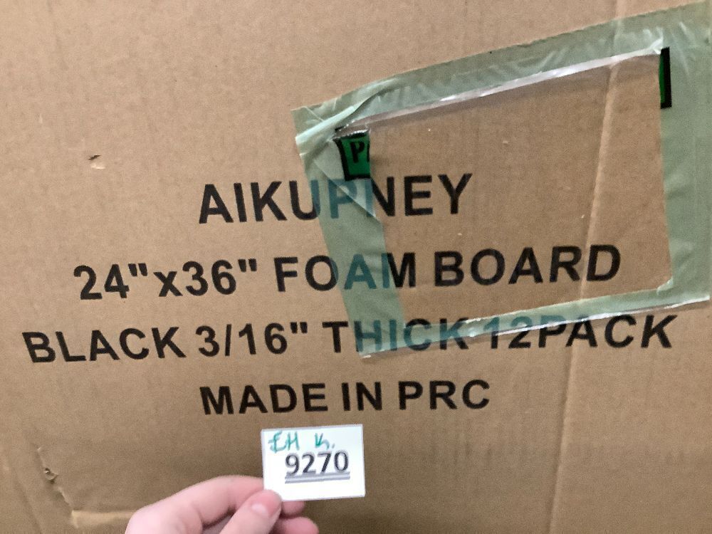 12PACK Black Foam Board 24x36×3/16 inches,5MM Poster Board for DIY Projects High Quality Blank Board Perfect for Arts Crafts School Projects Presentation Displays - Image 4 - Lot 9270