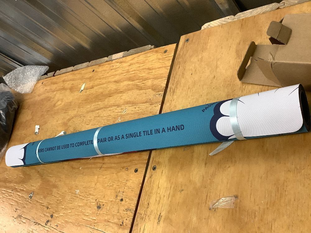 bestcool 2025 Neoprene Mahjong Mat with Rules for Table, Odorless, Free of PAHs, No Creases American Mahjong Mat with Instructions, Anti-Slip, Noise Reduction Mahjong Gift - Image 2 - Lot 9285