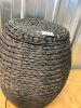 Multipurpose Hyacinth Storage Tote Basket - Thumbnail 3