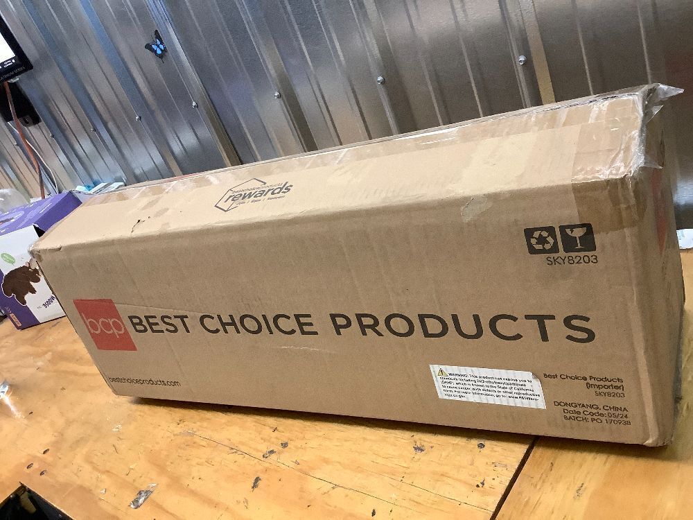 Pre-Lit Partially Flocked Pencil Christmas Tree w/ Pine Cones, Metal Stand - Image 2 - Lot 9284