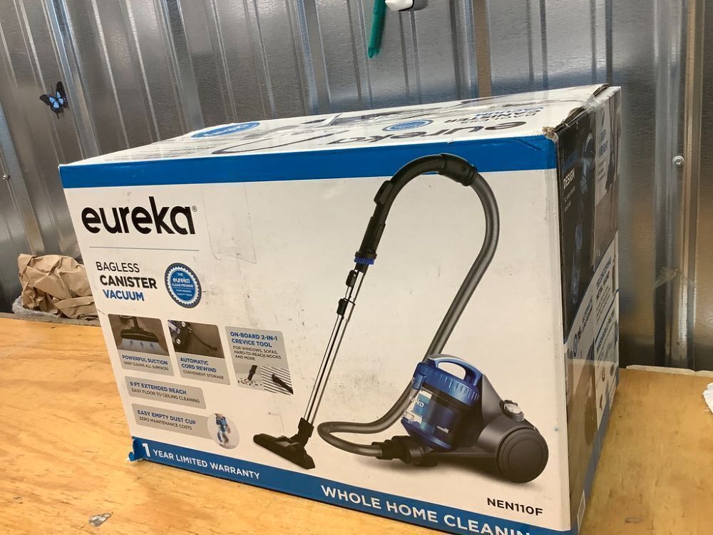 Eureka WhirlWind Bagless Canister 2.5L Vacuum Cleaner, Lightweight Vac for Carpets and Hard Floors, NEN110A, Blue - Image 3 - Lot 9213