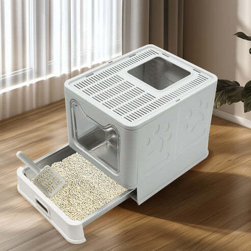 BingoPaw Cat Litter Box - Lot 9218