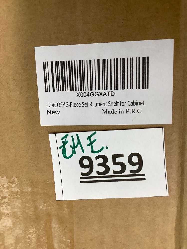 Acrylic Shelves for IKEA Milsbo Tall Greenhouse Cabinet- 8mm Thick, Clear Acrylic Plant Corner Shelves Compatible with Tall IKEA Milsbo Glass Cabinet - 3 Pack Combo Set - Image 3 - Lot 9359