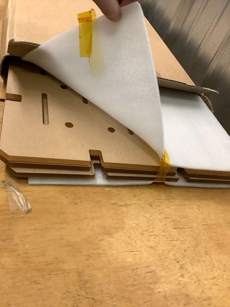 Acrylic Shelves for IKEA Milsbo Tall Greenhouse Cabinet- 8mm Thick, Clear Acrylic Plant Corner Shelves Compatible with Tall IKEA Milsbo Glass Cabinet - 3 Pack Combo Set - Image 4 - Lot 9359