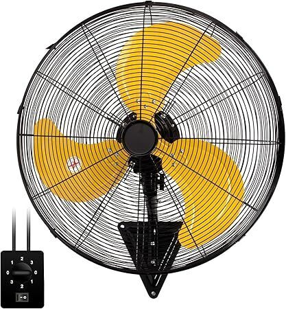 24 Inch Wall Mount Fan Oscillating Wall Fan - Lot 9349
