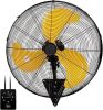 24 Inch Wall Mount Fan Oscillating Wall Fan - Thumbnail 1