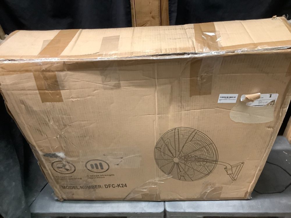 24 Inch Wall Mount Fan Oscillating Wall Fan - Image 2 - Lot 9349