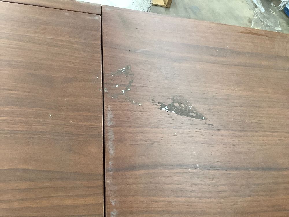 Jokuna 48" Vinyl Media Unit - Walnut - Image 7 - Lot 6604