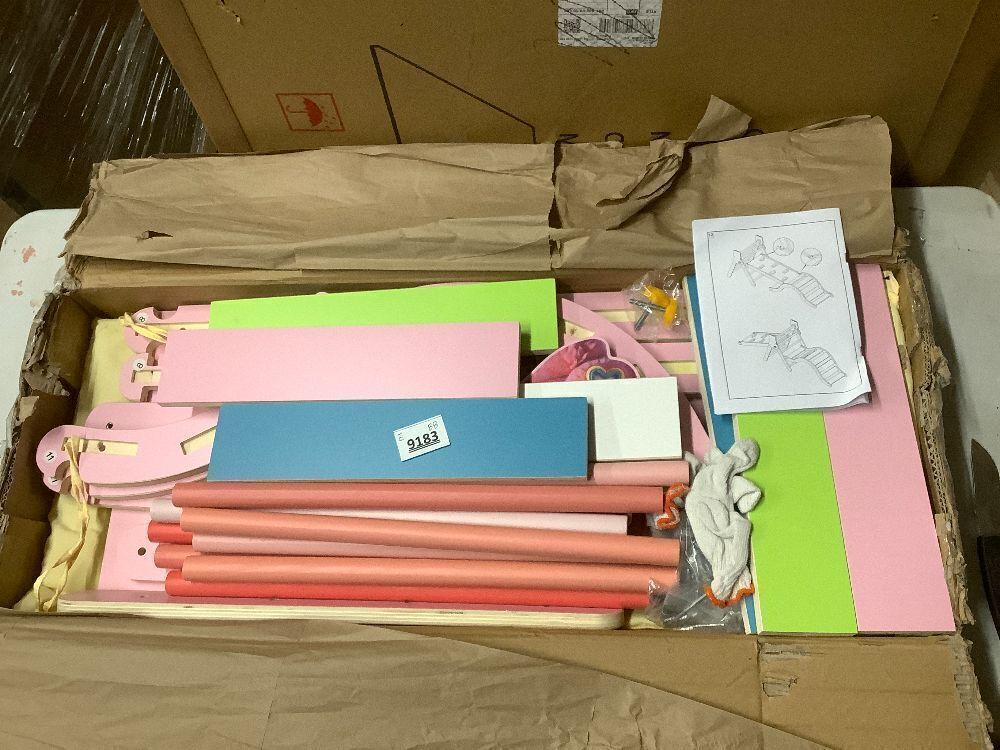 Pikler Triangle Set with Cushion, 9-in-1 Kids Climbing Toys for Toddlers 1-3 Inside, Montessori Toddler Climbing Toys Indoor, Large Wooden Pikler Triangle Climbing Set Baby Playground for Children - Image 2 - Lot 9183