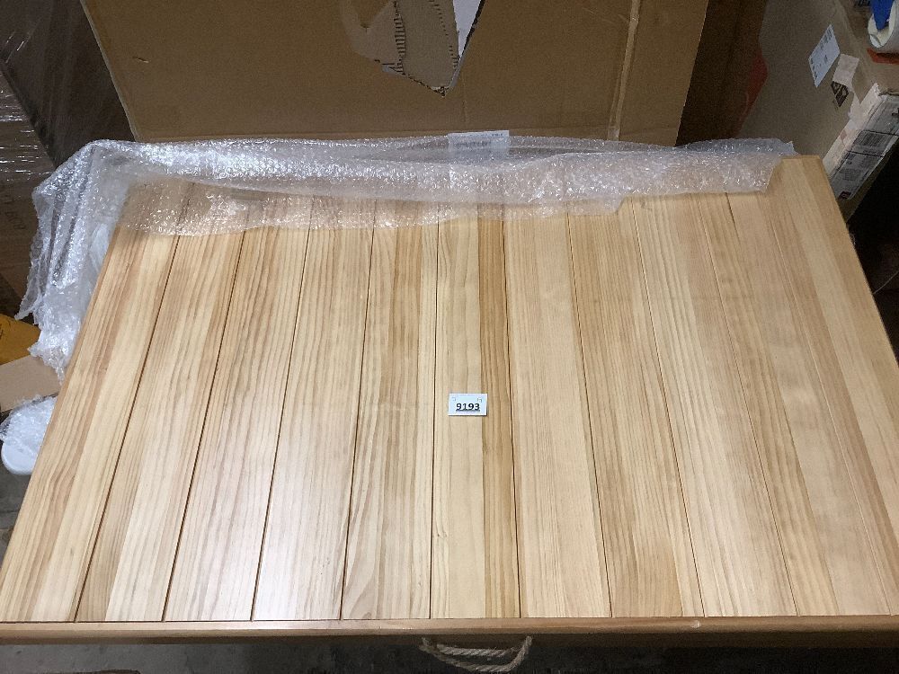 30x90 Inch Boho Low Picnic Wood Table - Foldable Design And And 2 Set Of Wood Table Leg For Sitting On The Floor Low Height Floor Picnic Table Encourage A Laid-back Vibe At Home Or In Nature - Image 6 - Lot 9193