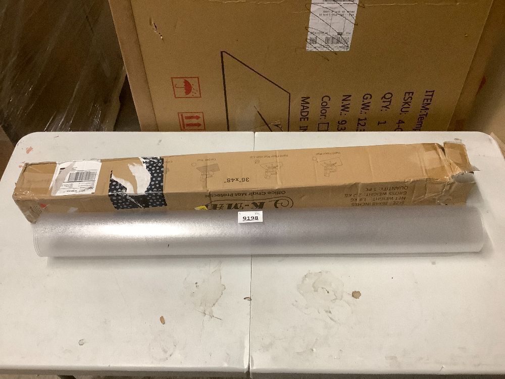 KMAT Office Chair Mat,Easy Glide Hard Wood Tile Floor Mats,Chair Mat for Home Office Rolling Chair,Heavy Duty Floor Protector -36"x48" with Lip - Image 3 - Lot 9198