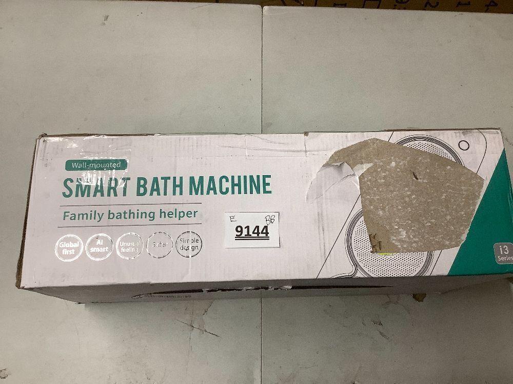 Electric Back Scrubber for Shower, Wall Mounted Electric Shower Back Scrubber, Dry Brushing Body Brush for Bathing, Cleansing, Exfoliating and Massaing, with 3 Spin Skin Bath Brush Heads - Image 5 - Lot 9144