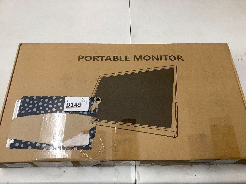 Portable Monitor, 1080P FHD 100Hz IPS Screen, 125% sRGB HDMI USB-C External Monitor for Laptop PC, Travel Second Display with Kickstand Case (18.5) - Image 5 - Lot 9149