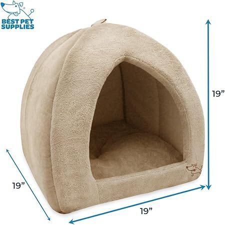 TAN Tent Bed for Dogs or Cats - Lot 9315