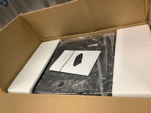 Vibration Plate Exercise Machine for Lymphatic Drainage,Power Vibrate Stand Shake Board 450 Lbs Capacity - Lot 9397